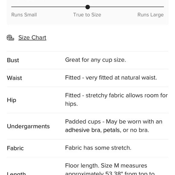 NWT Lulu's Strapless Slit Wedding Gown - Picture 5 of 7